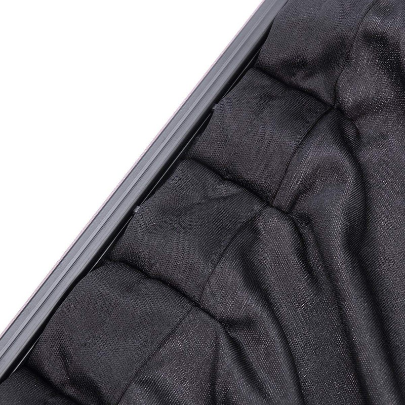 2pcs Car Side Window UV Protection Curtain Sun Shade Vehicle