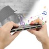 Harmonica Professional Mouthorgan Diatonic Harp 1.2mm Brass Base Plate 24‑Hole