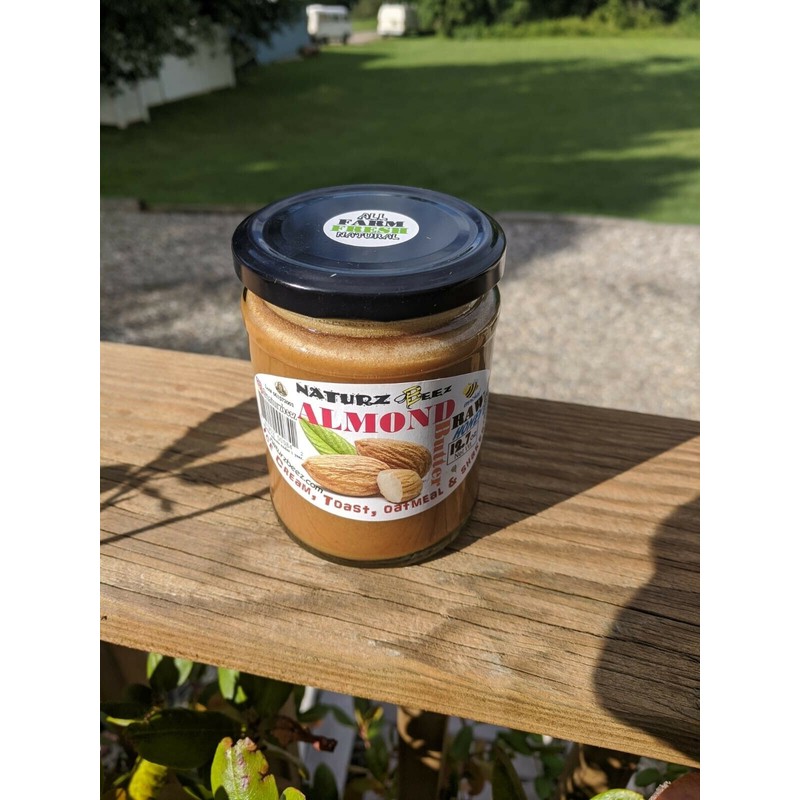 NATURZ BEEZ RAW HONEY & ALMOND BUTTER 12.7oz / 360g