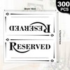 Resurhang 300 Pcs Paper Table Reserved Sign with Name Line