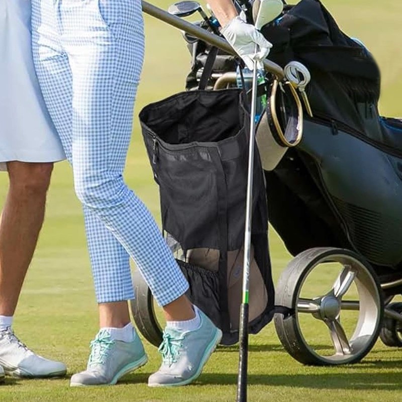 Golf Cart Storage Bag, Large Capacity Golf Cart Extension Storage