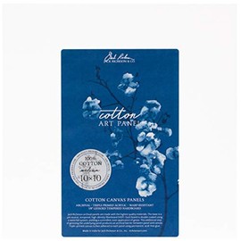 Jack Richeson Cotton Canvas Panel Medium 10x10x.125,
