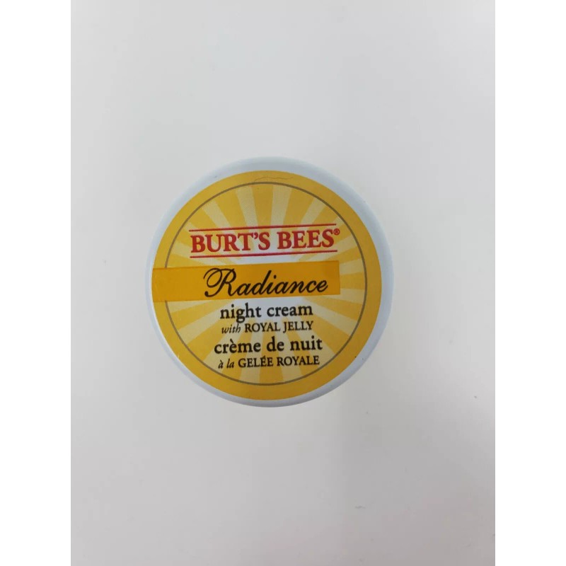 Burt's Bees Radiance Night Cream w/ Royal Jelly 0.25oz/7 gram