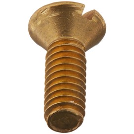 Hard-to-Find Fastener 014973130107 Slotted Oval Machine Screws, 8-32 x 1/2, Piece-36