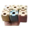 Yuvori 12-Pack 1.6" Modern Square Succulent Pots with Large Drainage
