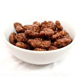 NY SPICE SHOP Apple Pie Pecans - 1 Pound Candied Whole Pecans Bulk - Healthy Snacks Mix Proteins - Crunchy Delicious Treat