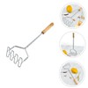 CIYODO Kitchen Essential Stainless Steel Potato Presser Manual Potato Masher