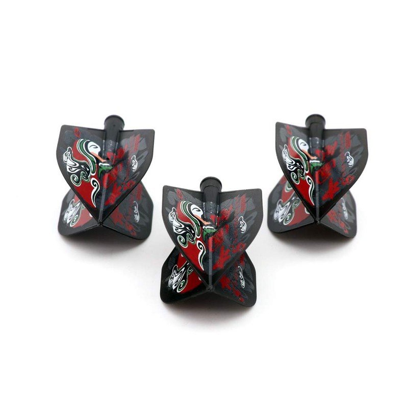 CUESOUL TERO AK4 Dart Flights Forma estándar, diseño de ópera