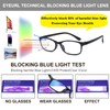 EYEURL Reading Glasses Womens Blue Light Blocking - 2 Pack
