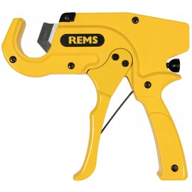 Rems ROS P 35 A 291220 Single-Handed Pipe Shears with Automatic Quick Return for Plastic and Composite Pipes Diameter 35 mm