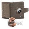 Marc Peter® Chicago Leather Push Air Slim Wallet - Airtag