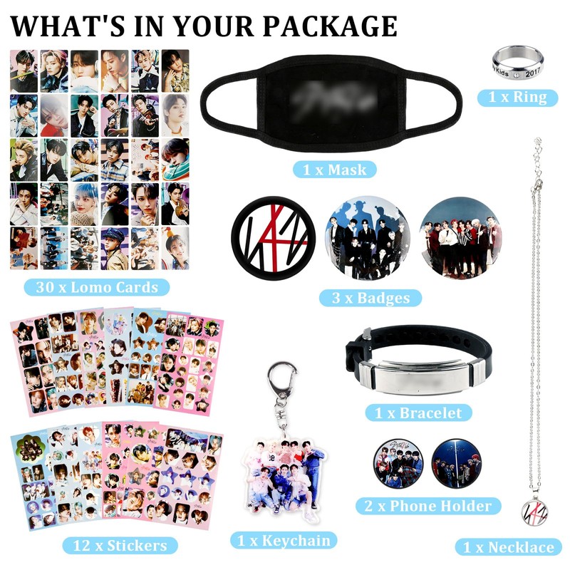 yumcute Kpop Merch Gifts Set, Kpop Merchandise Gift Set for