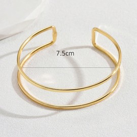Arm Bracelets for Women Gold Arm Cuff Bracelets Open Upper Arm Bangle Bracelet Minimalist Bangle Bracelets Trendy Gold Arm Cuff Jewelry Gift for Women