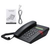 Desktop Battery-free Landline Telephone with Caller Identification Adjustable LCD Screen