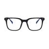 Jcerki Myopia glasses -3.00 nearsighted Distance glasses Black Frame Unisex