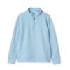 Lands' End Boys Half Zip Pullover Large Dream Blue