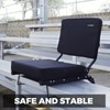 HUTMANG Chair - Stadium Seat with Back Support, Padded Foam