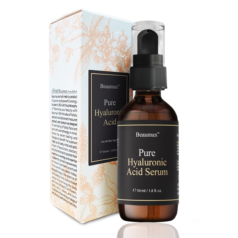Beaumax Pure Hyaluronic Acid Serum - Intense Moisturizer for Face