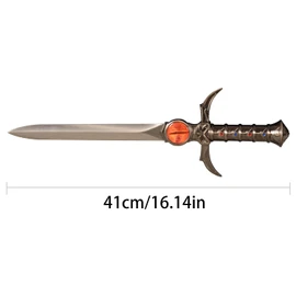 SV Handmade Cosplay Anime Sword, Sword of Omens, Eye of Thundera/Tygra 16.14 inch Type A