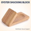 Fansoftiks Oyster Shucking Opener Shucker Seafood Clamp Tool Holder Shellfish