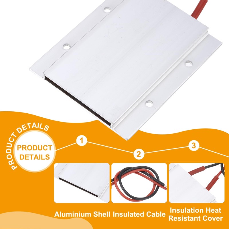 QUARKZMAN PTC Heating Element, AC DC 110V PTC Heating Plate