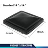 PIT66 New 14" x 14" Replacement Roof Vent Cover Camper