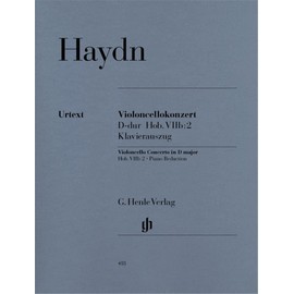 Concerto for Violoncello and Orchestra D major Hob. VIIb:2 - cello and orchestra - piano reduction with solo part - (HN 418)