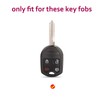 CHQLPBF Key Fob Cover for Ford Edge Escape Expedition Explorer