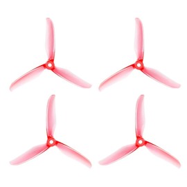 4.3g Ultralight 3-Blade Props Propellers, Frame FPV 5inch 127mm Drone Parts, Kids Drone for Kids, Fishing Mini Drones Parts (4 pcs 1 Set)