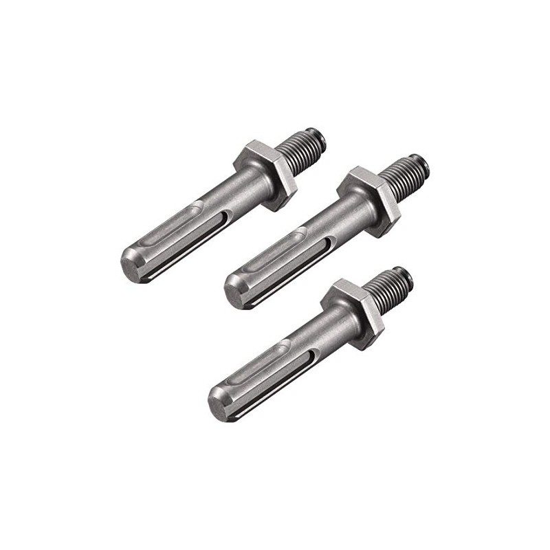 sourcing map 3/8" Drill Chuck Adapter, to 3/8-Inch(M10 x 15mm)