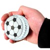 HOVUK® White Football Design Light Up Responsive Yoyos, Stable and