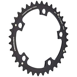 Stronglight 5-Arm/110PCD Chain Ring - Black, 42 T