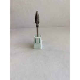 Nail Carbide Volcano Bit - Fast remove Acrylic or Hard Gel - 3/32" Shank - Manicure, Nail Art, Drill Machine (X-Coarse)