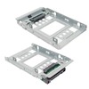 Hard Drive Tray Good Heat Dissipation Hot Swap Silver 2.5in