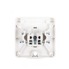 Awning Socket 220 V White 9 x 9 with Lid