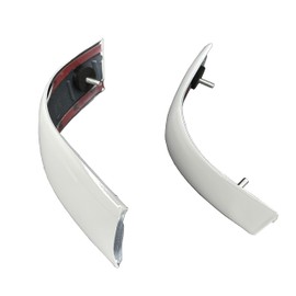 ADVANCE IGNITION Left Drive and Right Passenger Side Upgraded Extended Cab Roof Molding Compatible with 02-07 F-250 F-350 F-450 F-550 Super Duty (Regular Cab & Crew Cab) 2PCS YZYO Oxford White