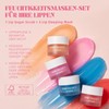 ANRCOLLECT Lip Mask + Lip Scrub, Lip Scrub, 4P Lip