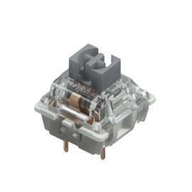 Pack of Gateron ks-9 G PRO Switches for Mechanical Gaming Keyboards | Plate Mounted | Pre Lubed (Gateron PRO Speed Silver - Two Stage Spring, 90 Pcs)