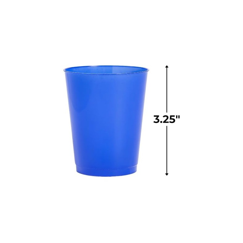 Fun Express Blue Plastic Stadium Cups - 25 Ct.