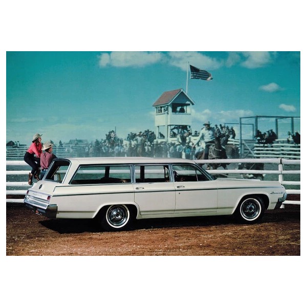 1964 Oldsmobile Dynamic 88 Fiesta Station Wagon, Refrigerator Magnet, 42