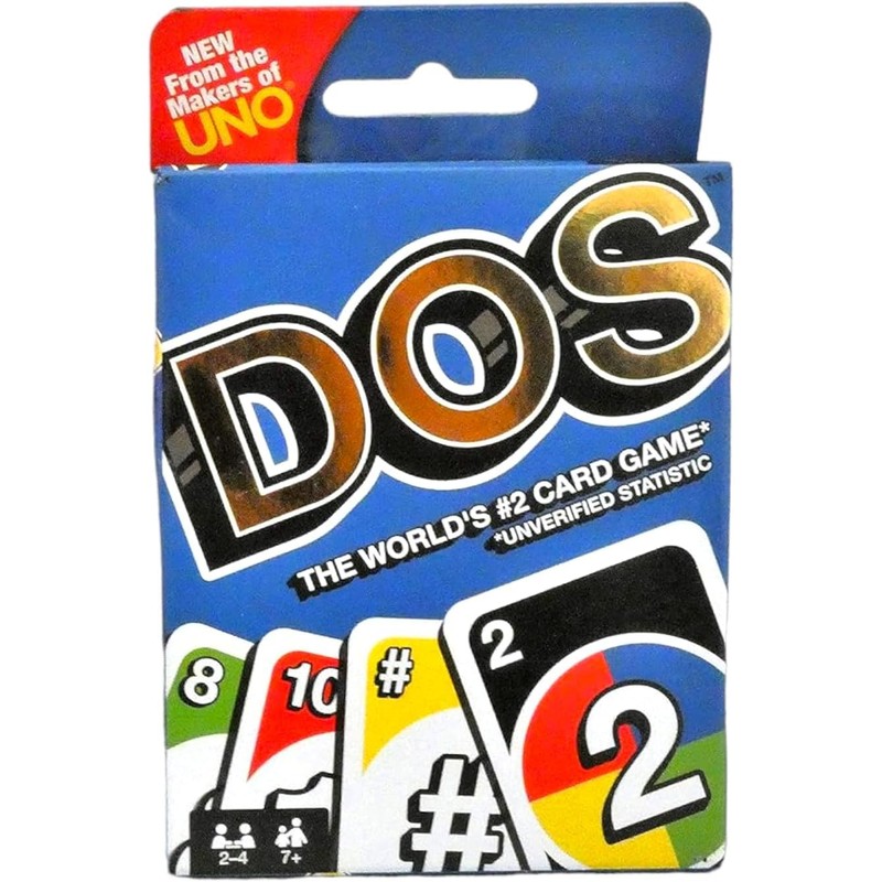 Mattel Flip and Dos Kartenspiel Combo 2er Pack