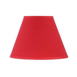 Aspen Creative 32639 Transitional Empire Shape Spider Construction Lamp in Red, 6" Top x 12" Bottom x 9" Slant Height