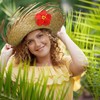Cuffbow 4 Pcs Hawaii Straw Hat Pava Hat Puerto Rico