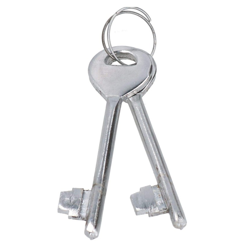 2-1/2" Mortice 3 Lever Deadlock Security Door Bolt Latch Brass