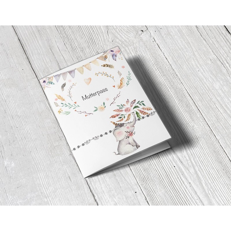 OLGS Maternity Log Cover 3-Piece Boho Friends Baby Pregnancy Gift