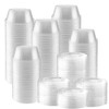 [200 Sets] 2 oz. Plastic Jello Shot Cup Containers with
