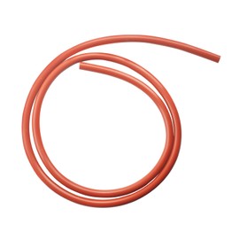Silicone Tubing 8mm ID X 12mm OD High Temp Food Grade, Silicone Hose for Home Brewing Winemaking, High Temp Tubing for Pump Transfer -5 Feet-Red