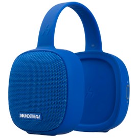 Soundstream Portable Party Bluetooth Speaker, Waterproof IPX7 Rugged Clamp Recharegeable Travel Speaker, Great for Bikes and Swimming Pools