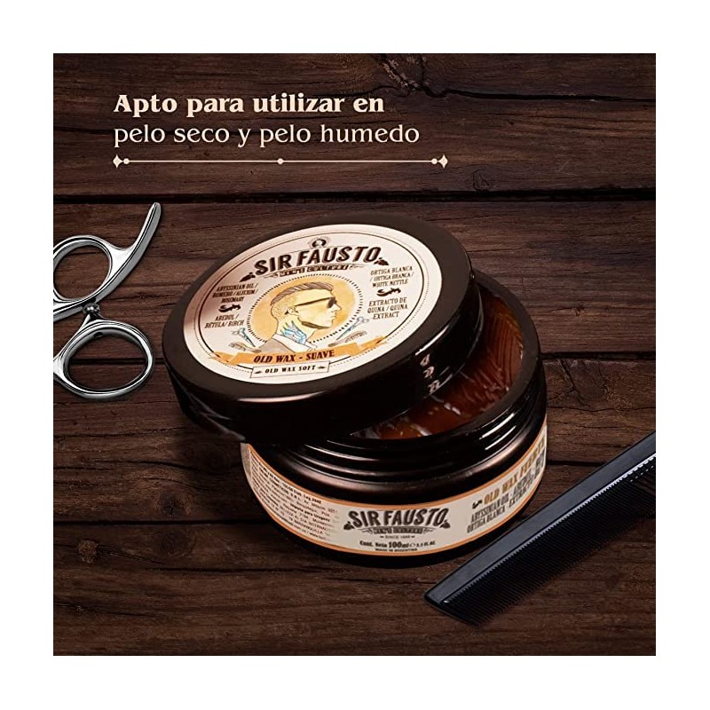 Sir Fausto Old Wax Soft Styling Wax 100 ml.