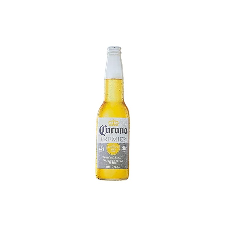 Corona Premier Bottle Shaped Tin Tacker Metal Sign | 22"